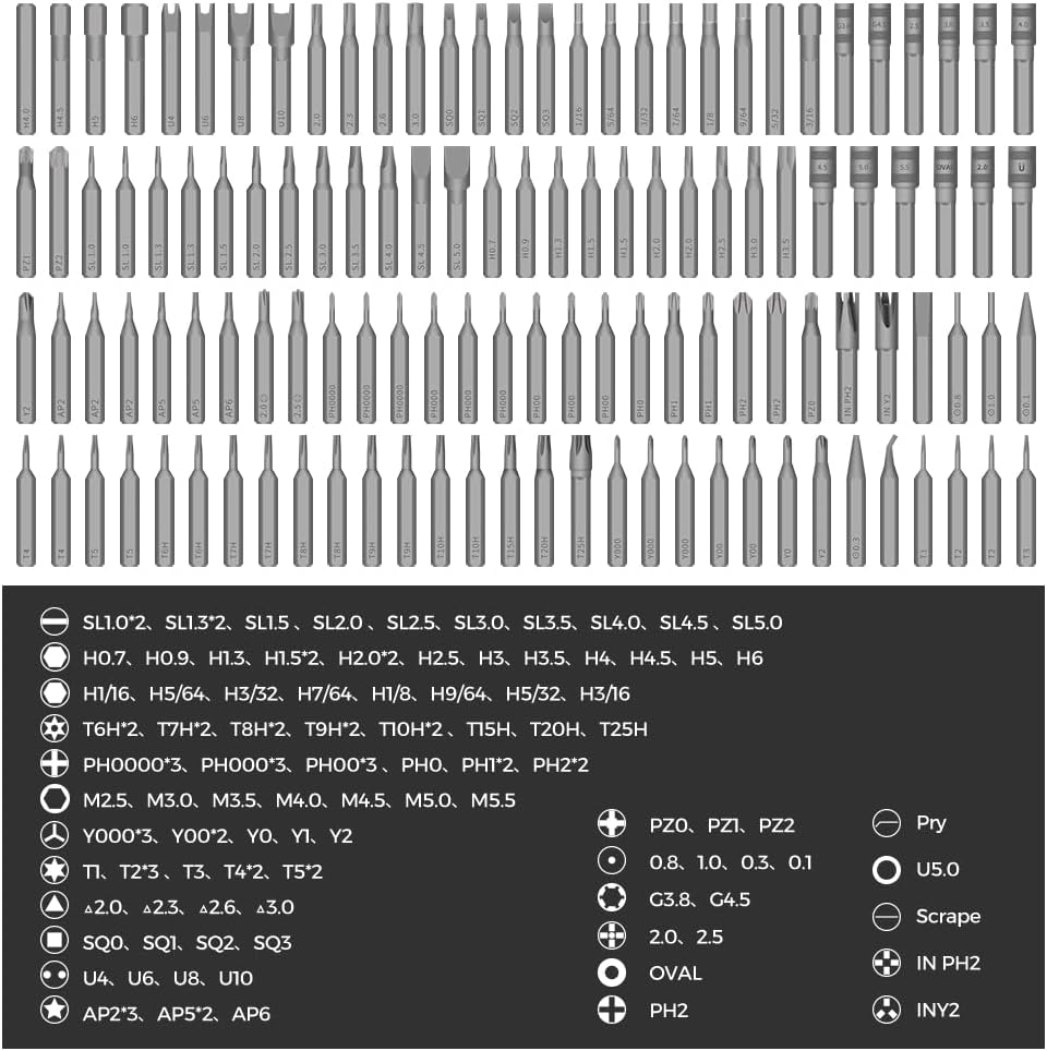 Precision Screwdriver Set (126-Piece)