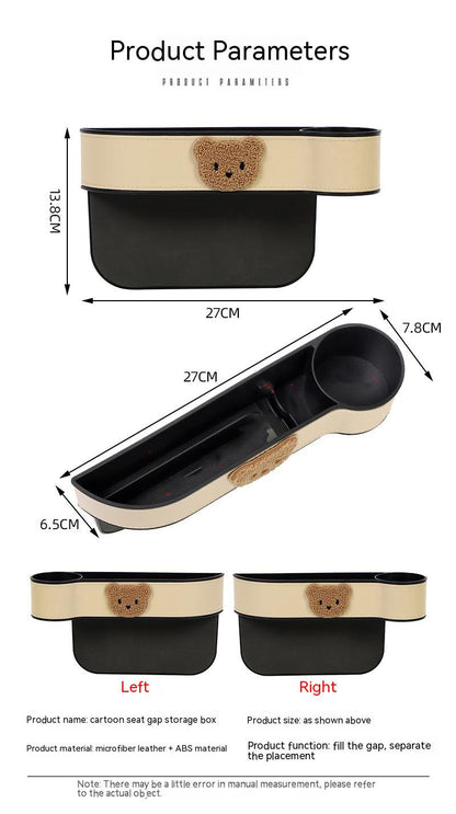 Car Seat Gap Storage Box Cartoon